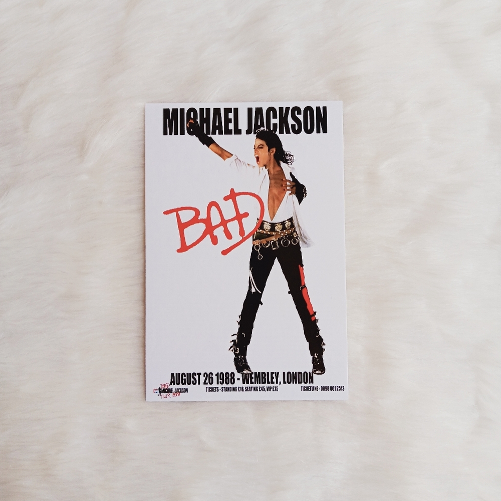 Michael Jackson Mini Poster Card 1 ct